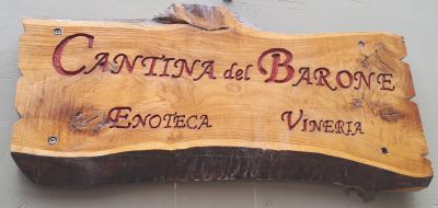insegna cantina del barone