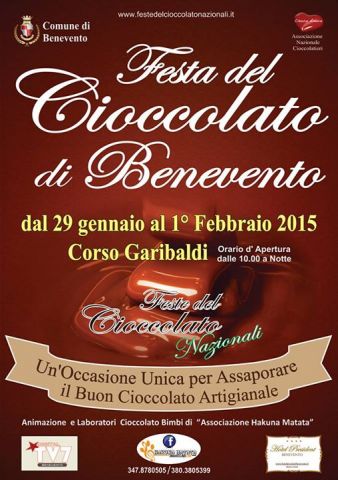 locandina festa del cioccolato