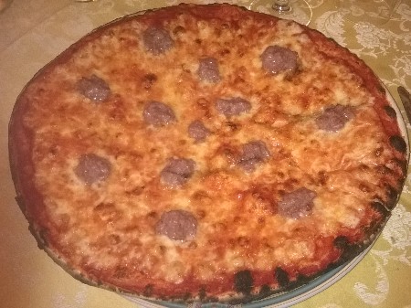 Pizza Tagliacozzo Salsiccia Pizza Tagliacozzo