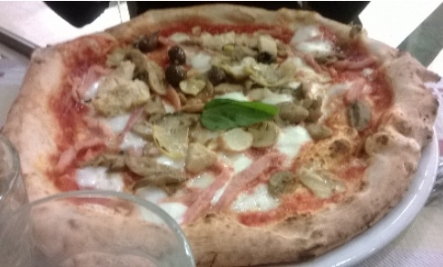 Pizza capricciosa Pizza capricciosa