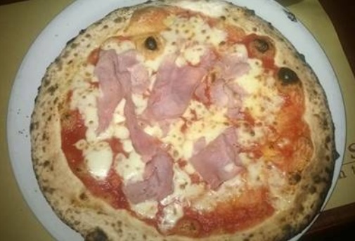 Margherita con cotto Margherita con cotto