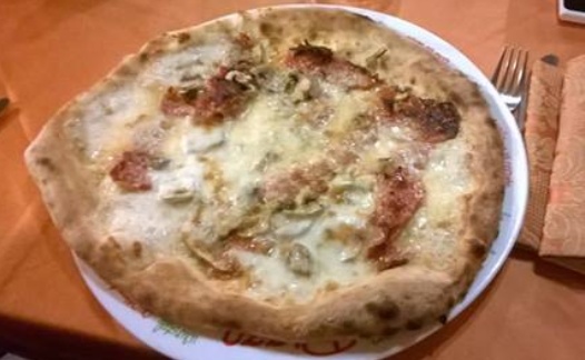 Pizza Diavola Bianca Pizza Diavola Bianca