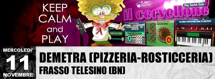 CERVELLONE LIVE AT DEMETRA (FRASSO TELESINO(BN))