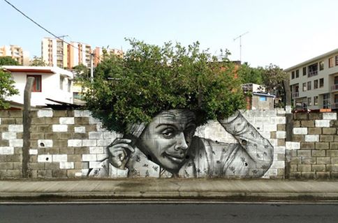GREEN AS THE NATURE--->GREENWOOD GRAFFITY ART & FREEHAND PAINTING°°∆