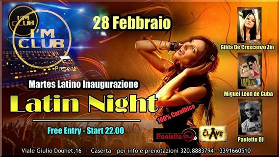 Latin Night  100% Caraibico