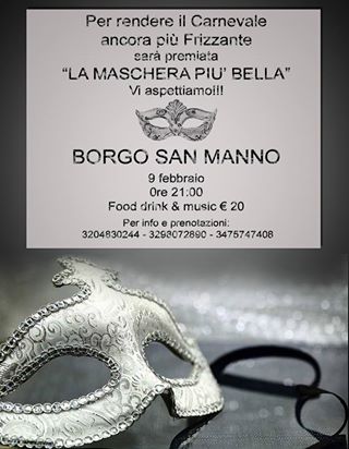 BORGO SAN MANNO - Presenta: PARTY di CARNELAVALE