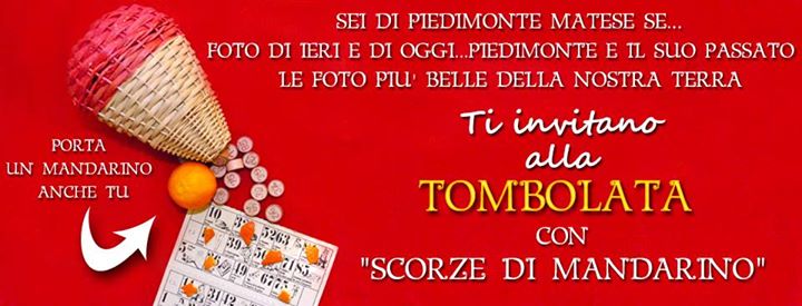 Tombolata con Scorze di Mandarino