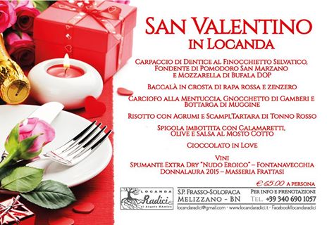 San Valentino in #LocandaRadici