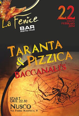 Taranta E Pizzica Con I Baccanali's