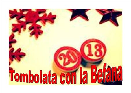 Tombolata con la BEFANA
