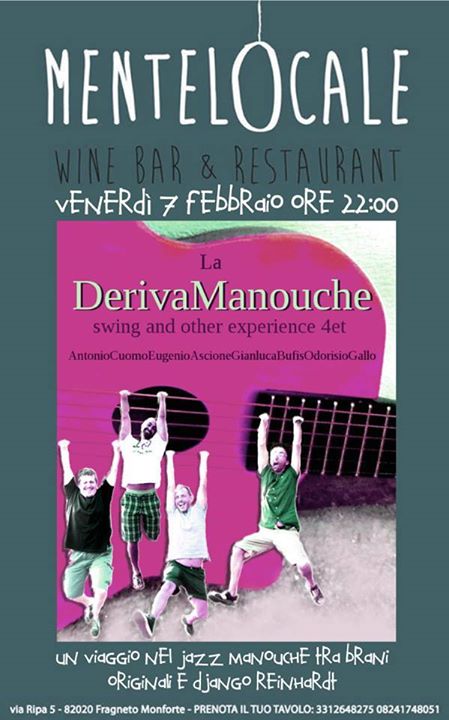 La Deriva Manouche Presso Mentelocale