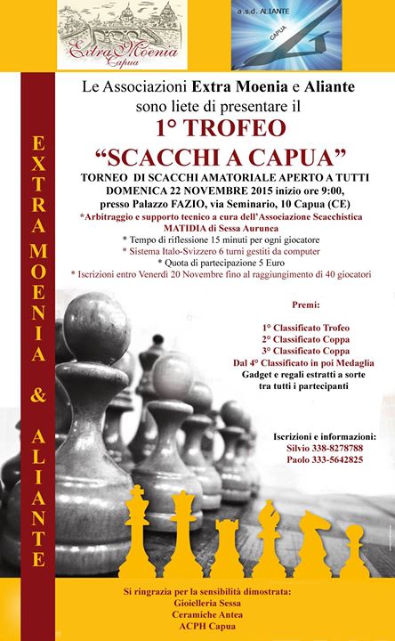 1° TROFEO ' SCACCHI A CAPUA'