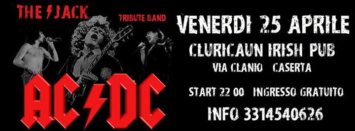 Ac/Dc Tribute Band Presso Cluricaun