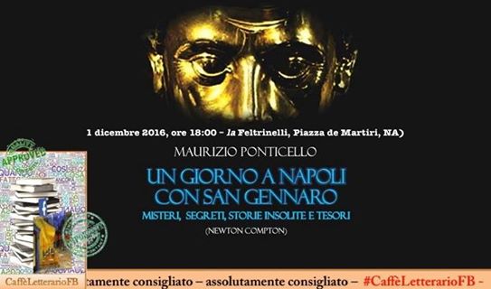 I misteri di san Gennaro alla Feltrinelli giovedì 1 dicembre