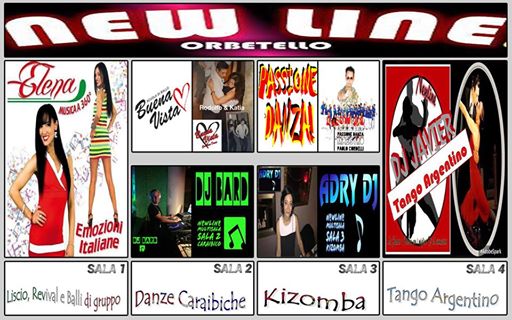 Sabato 25 Marzo al New Line Multisala di Orbetello (GR)
