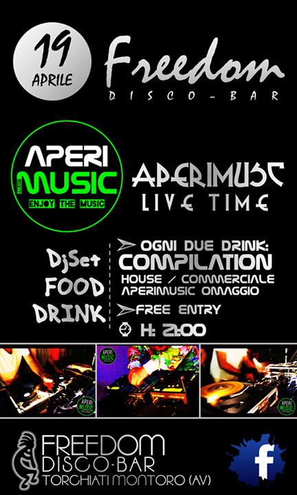 ♫ ❤ ★ Aperimusic Live Time ♫ ❤ ★ | Ogni Due Drink: Compilation Omaggio HOUSE/COMMERCIALE | Freedom Torchiati (AV)