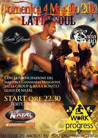 Latin Soul Presso Work In Progress