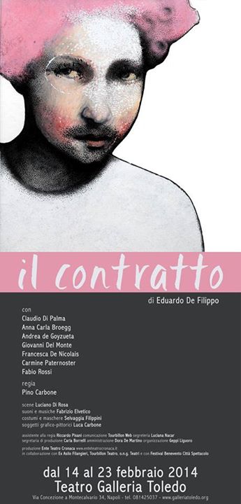 Il Contratto di Eduardo De Filippo // 14-23 febbraio @Galleria Toledo